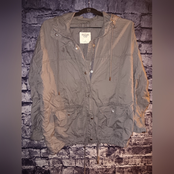 Abercrombie Tactical Utility Jacket Green Small - Picture 1 of 3